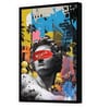 Multicolour Synthetic Wood Art Print