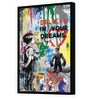 Multicolour Synthetic Wood Art Print
