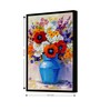 Multicolour Synthetic Wood Art Print