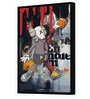 Multicolour Synthetic Wood Art Print
