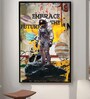 Multicolour Synthetic Wood Art Print