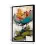 Multicolour Synthetic Wood Art Print