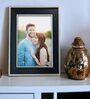 Black Synthetic Wood Photoframe