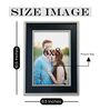 Black Synthetic Wood Photoframe