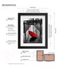 Set Of 6 Black Synthetic Wood Collage
Photo Frames
