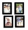 Set of 4 Black Collage Photo Frame