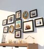 Mercury Set Of 11 Black Synthetic Wood Collage Photo Frames