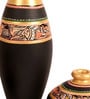 Black Table Decorative Terracotta Vases (Set Of 3)