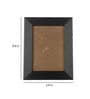 Black Tabletop Wood Photo Frame
