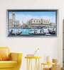 Art Gali Painting Venice : Tapestry Art hand woven intricate painting with silver and glittery thread work