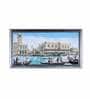 Art Gali Painting Venice : Tapestry Art hand woven intricate painting with silver and glittery thread work