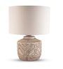 Black Terra cotta Terra Royale Luxe Table Lamp