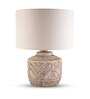 Black Terra cotta Terra Royale Luxe Table Lamp