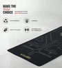 Black Thermoplastic Elastomer 72X24 Inches Anti Skid Yoga Mat