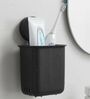 Self Adhesive Black Toothbrush Holder