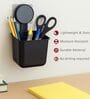 Self Adhesive Black Toothbrush Holder