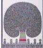 Tree of Life Original Handmade Madhubani Painting