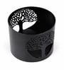 Black Tree Tealight Holder