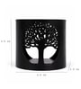 Black Tree Tealight Holder