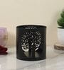 Black Tree Tealight Holder