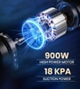 Black Vacuum Cleaner Main Unit