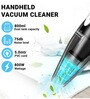 Black Vacuum Cleaner with HEPA Filter & Floor Brush