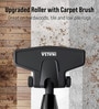 Black Vacuum Cleaner with HEPA Filter & Floor Brush