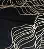 Black Velvet Abstract 16X16 Inches Cushion Covers (Pack of 2)