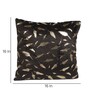 Black Velvet Abstract 16x16 inches Cushion Covers (Pack of 2)