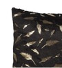Black Velvet Abstract 16x16 inches Cushion Covers (Pack of 2)