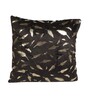 Black Velvet Abstract 16x16 inches Cushion Covers (Pack of 2)