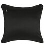 Black Floral Velvet 16 x 16 Inch Cushion Covers (Set of 5)