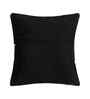 Black Velvet Floral 12X12 Inches Cushion Covers (Pack of 5)