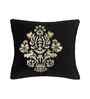 Black Velvet Traditional 12X12 Inches Cushion Covers (Pack of 5)