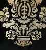 Black Velvet Traditional 12X12 Inches Cushion Covers (Pack of 5)