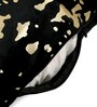 Black Abstract Velvet 16 x 16 Inches Cushion Covers (Set of 5)