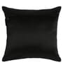 Black Traditional Velvet 16 x 16 Inch Cushion Covers (Set of 5)