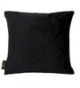 Black Quoted Velvet 16 x 16 Inches Cushion Covers (Set of 5)