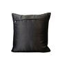 Black Velvet 16 x 16 Inches Horse Print Swarovski Cushion Covers (2 Pieces)