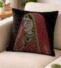 Black Velvet 16 x 16 Inches Queen Print Swarovski Cushion Covers