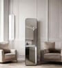 Black Vista Frame 150x40 cm Floor Mirror