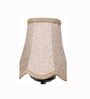 Black Wall Light   Beige Jute Shade | Contemporary Home Decor