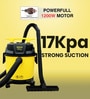 Black Wet & Dry Vacuum Cleaner Accessory Set