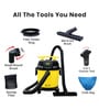Black Wet & Dry Vacuum Cleaner Accessory Set