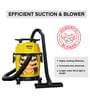 Black Wet & Dry Vacuum Cleaner with Accessories