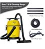 Black Wet & Dry Vacuum Cleaner with Accessories