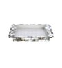 Black White & Grey MDF Wood Mother Of Pearl (Set of 3) Serving Tray