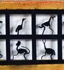 Wrought Iron Decorative Frame In Black Wall Art