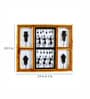 Wrought Iron Hanging Framed Wall Art In Black