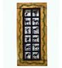 Wrought Iron Decorative Frame In Black Wall Art